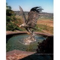 outdoor garden decoration bronze metal craft large eagle statues